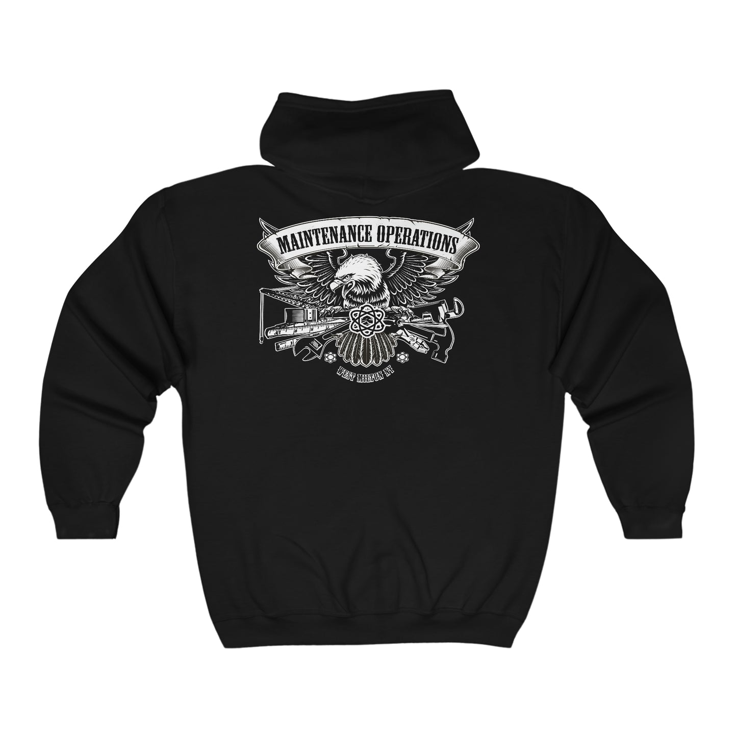 Maintenance operations Full Zip Hooded Sweatshirt