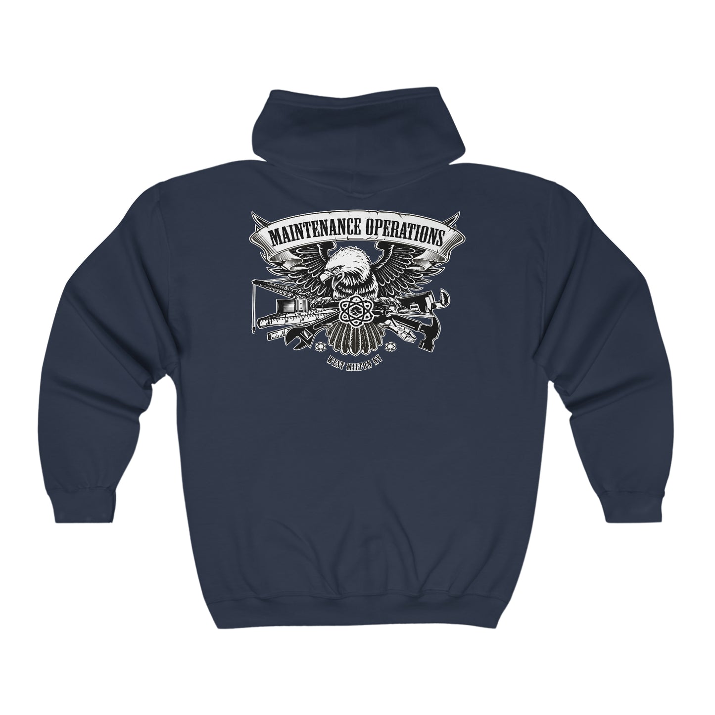 Maintenance operations Full Zip Hooded Sweatshirt