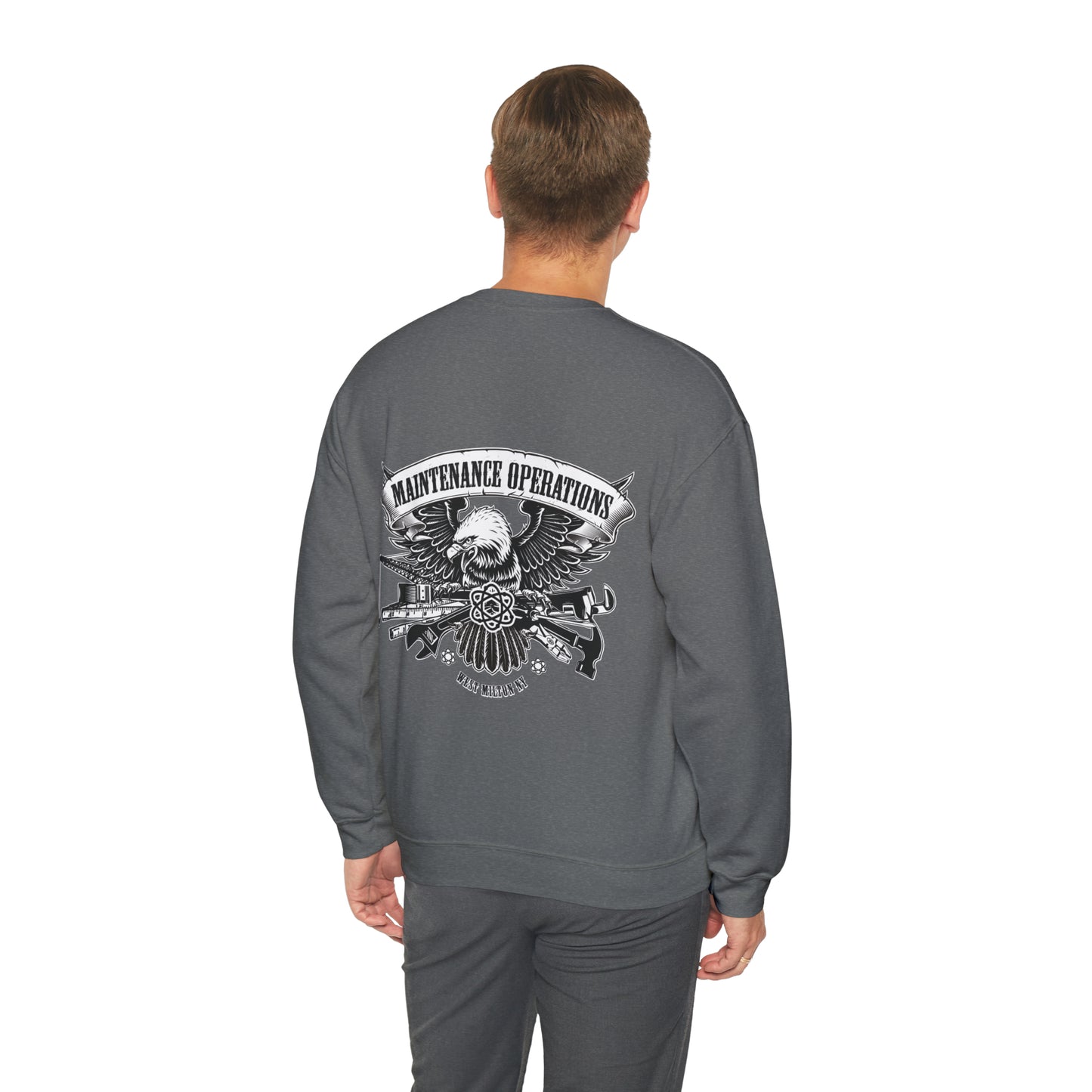 Maintenance operations Heavy Crewneck Sweatshirt