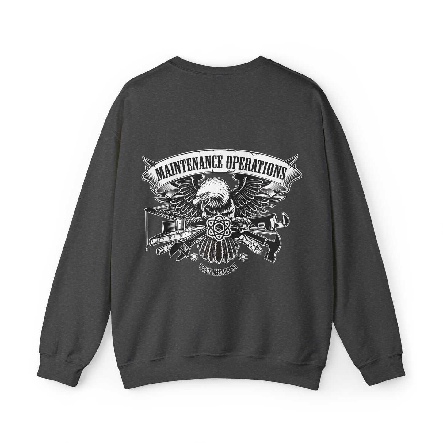 Maintenance operations Heavy Crewneck Sweatshirt