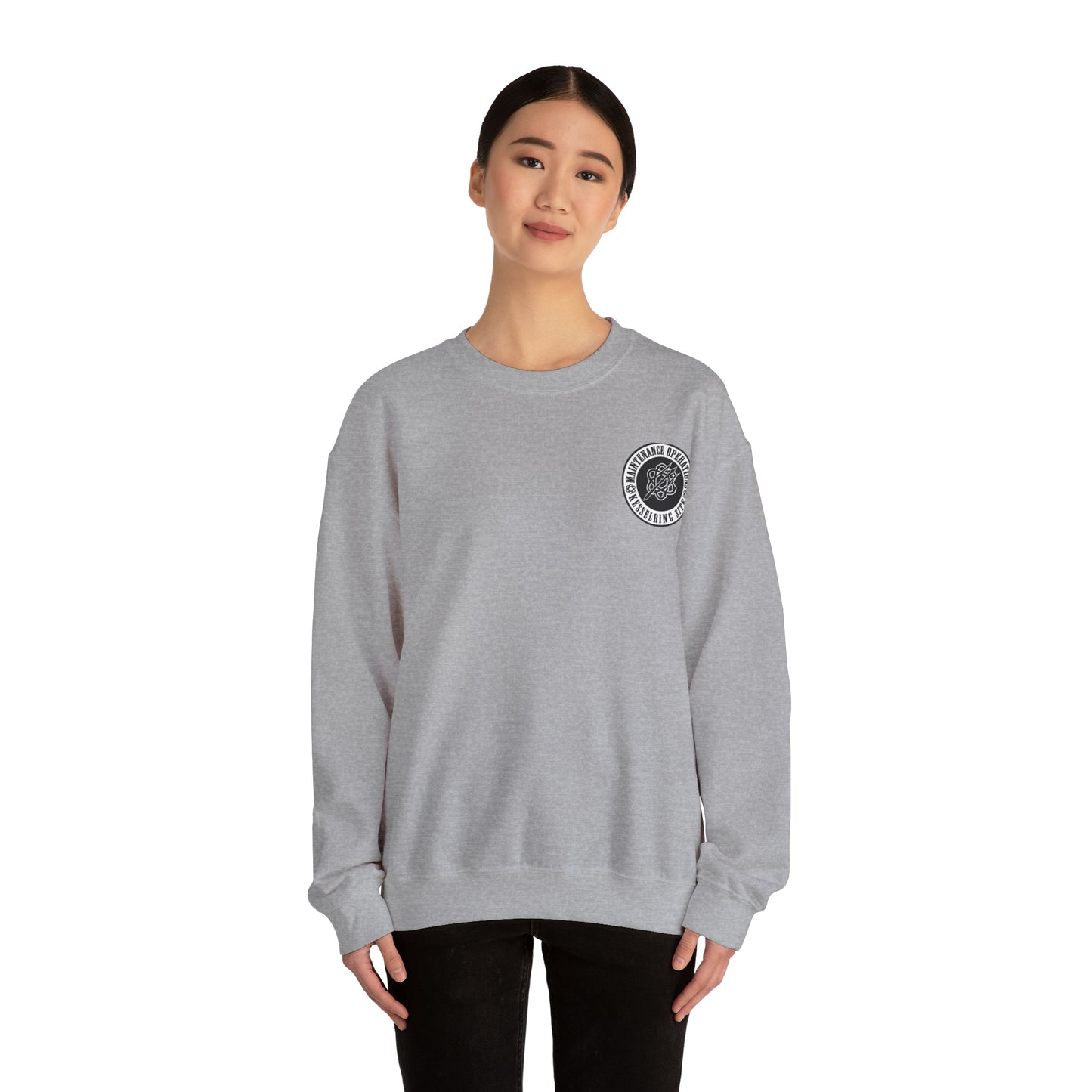 Maintenance operations Heavy Crewneck Sweatshirt