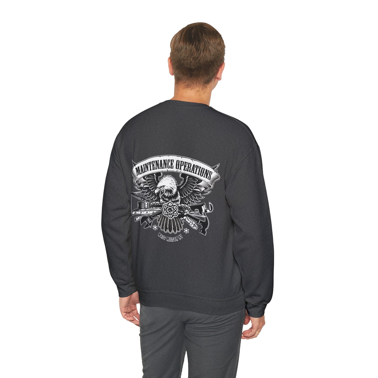 Maintenance operations Heavy Crewneck Sweatshirt