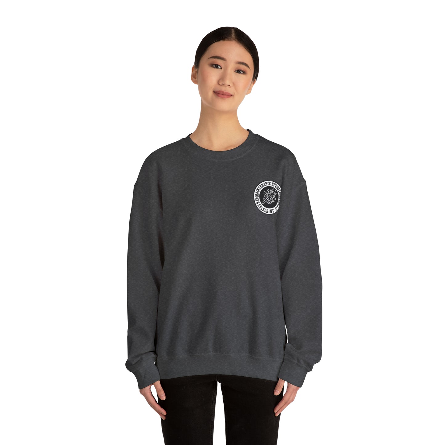 Maintenance operations Heavy Crewneck Sweatshirt