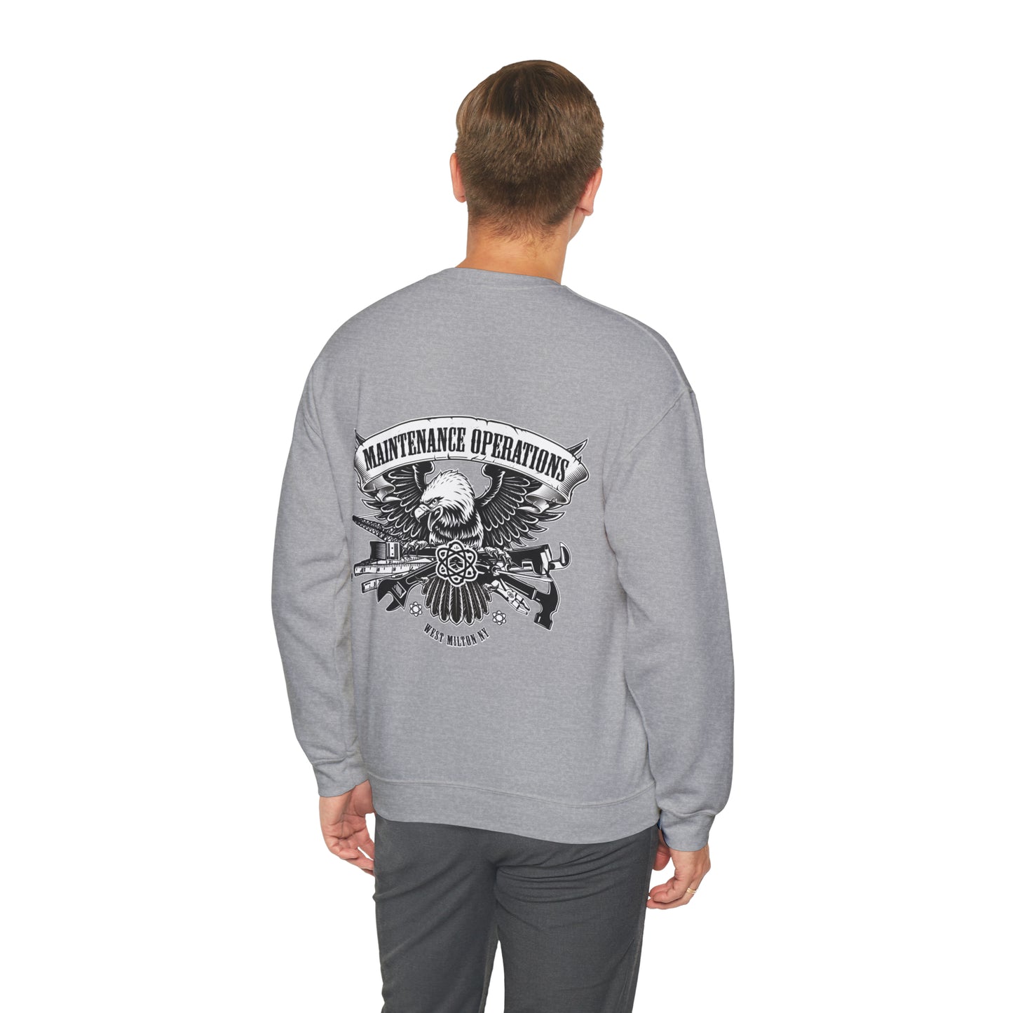 Maintenance operations Heavy Crewneck Sweatshirt