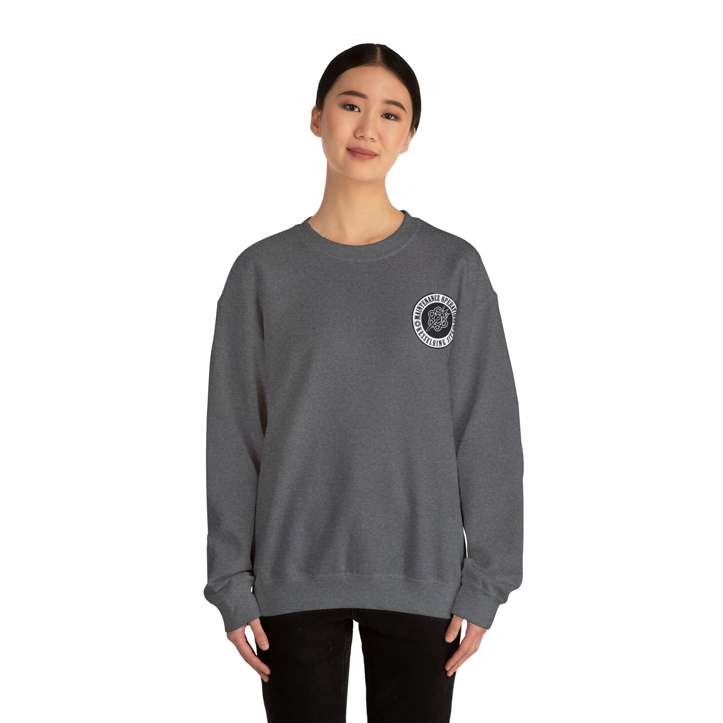 Maintenance operations Heavy Crewneck Sweatshirt