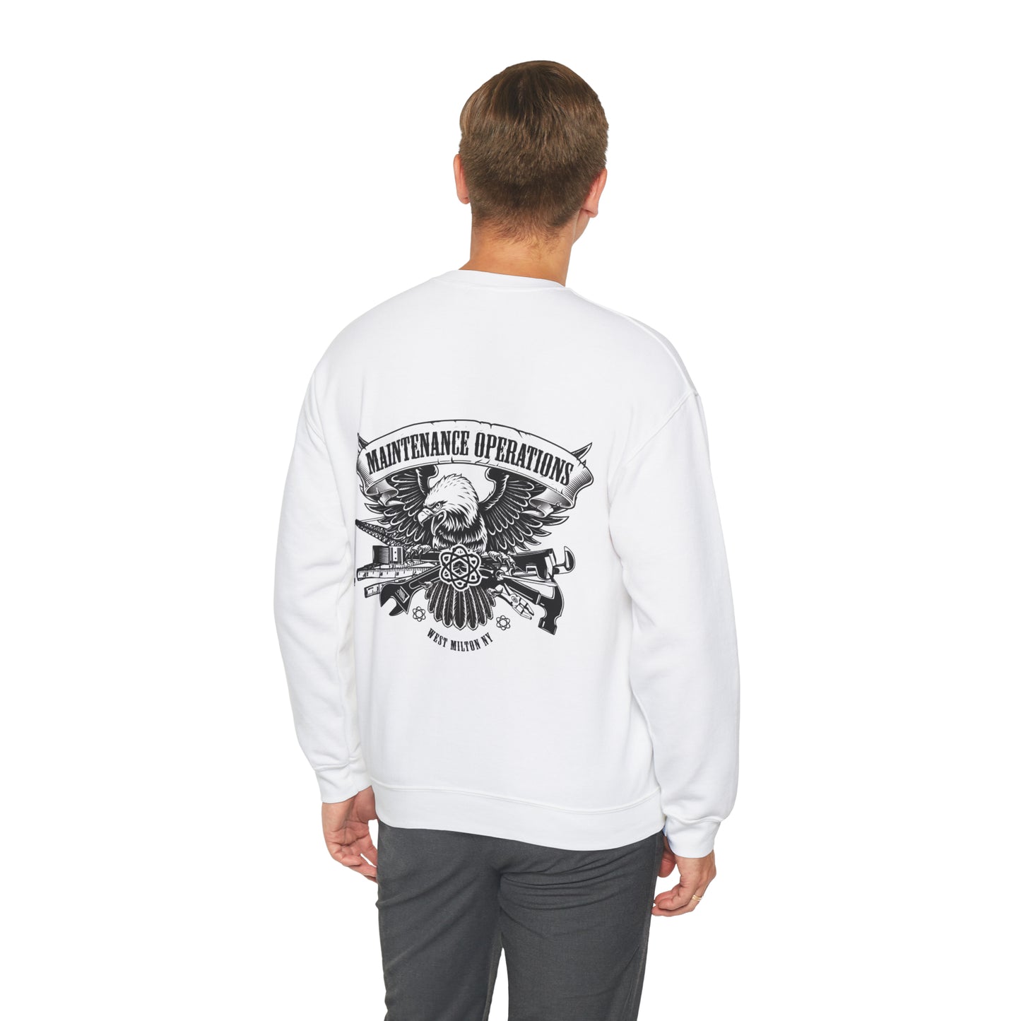 Maintenance operations Heavy Crewneck Sweatshirt