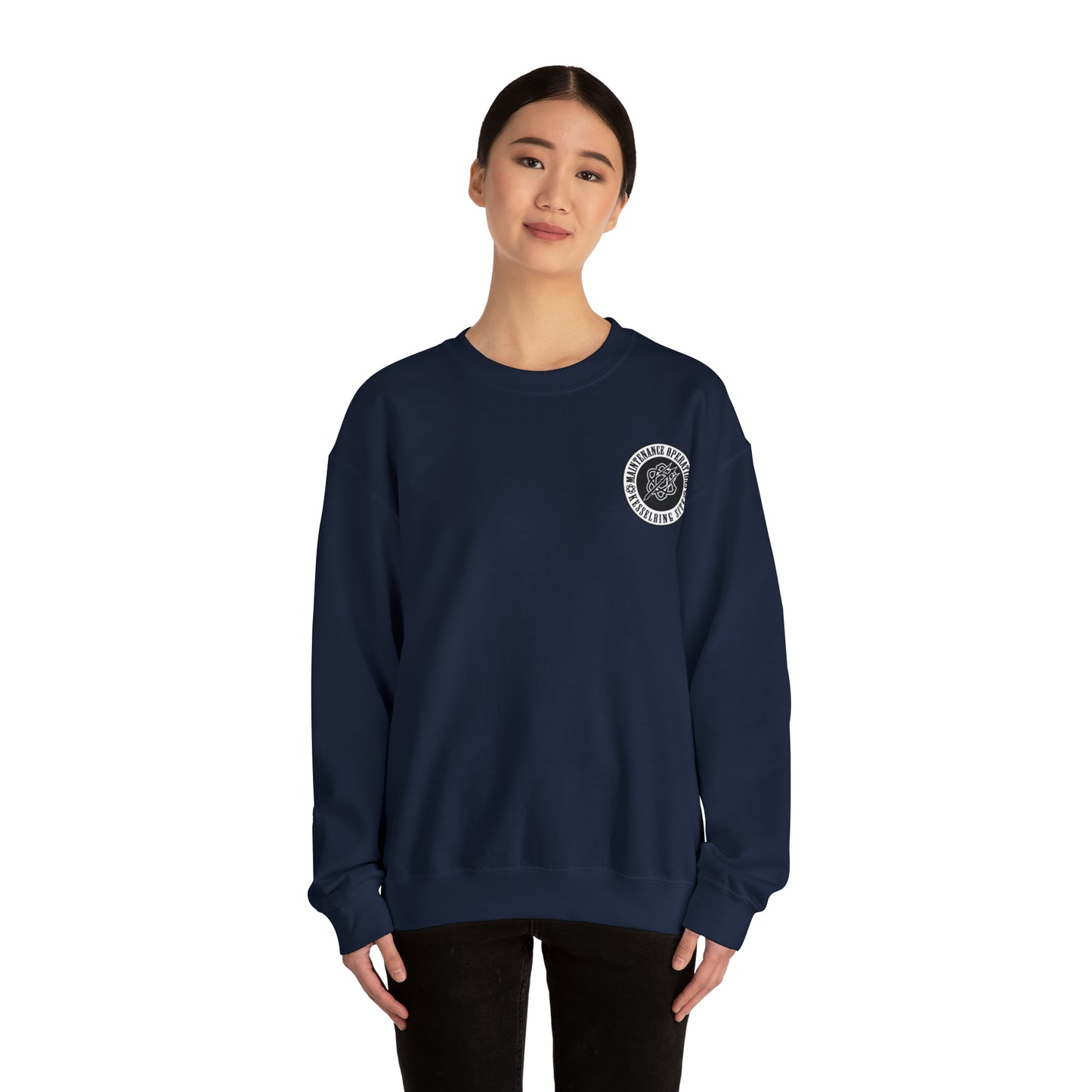 Maintenance operations Heavy Crewneck Sweatshirt