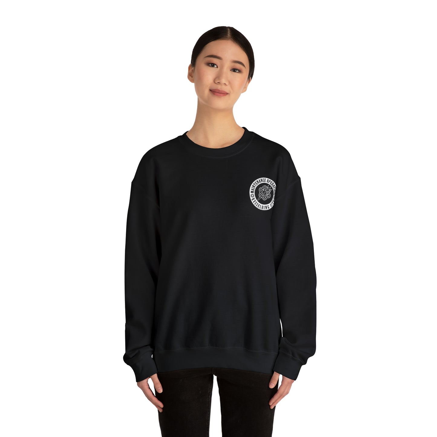 Maintenance operations Heavy Crewneck Sweatshirt