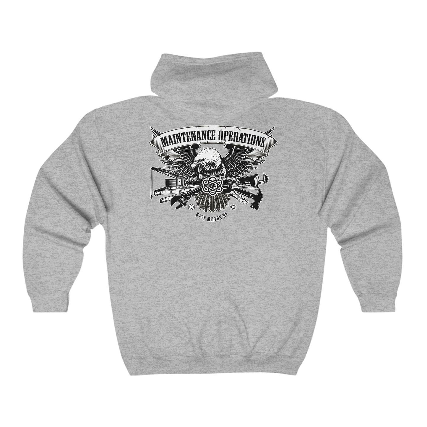 Maintenance operations Full Zip Hooded Sweatshirt