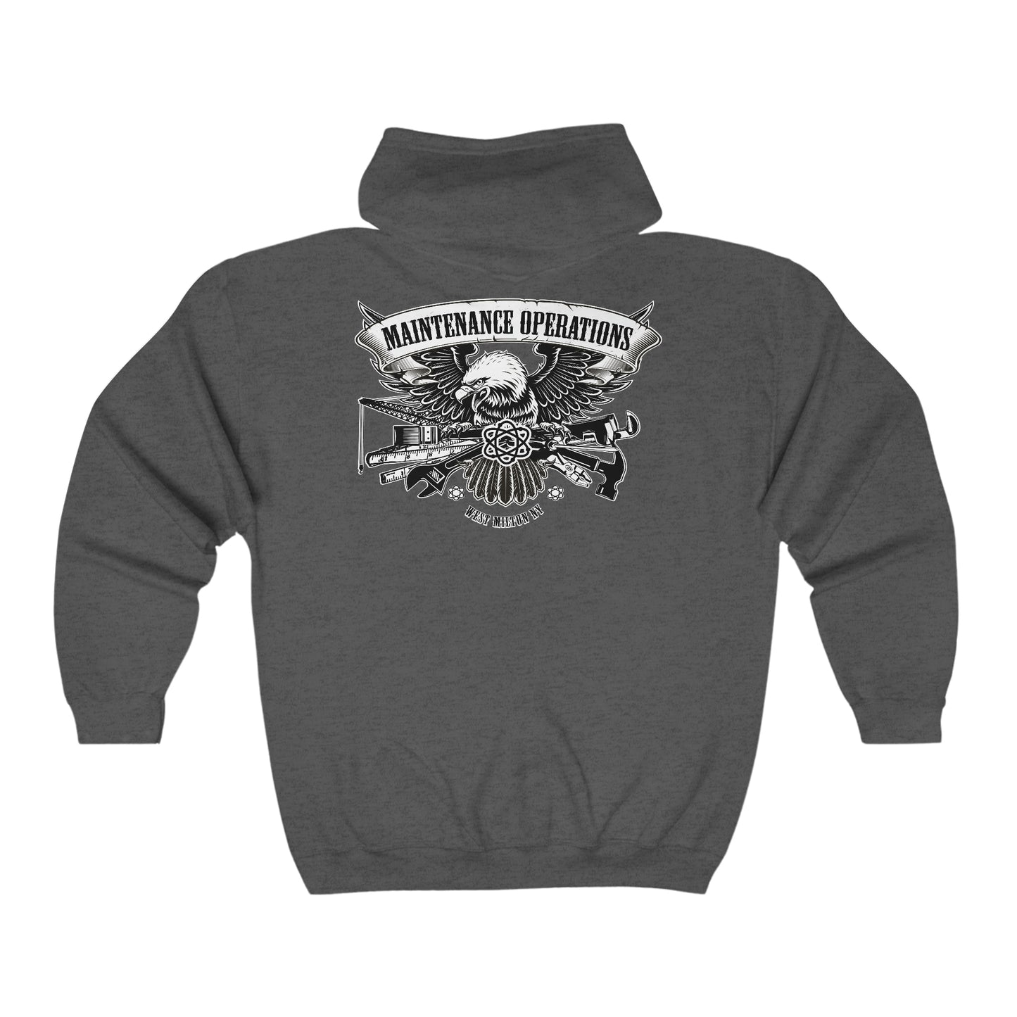 Maintenance operations Full Zip Hooded Sweatshirt