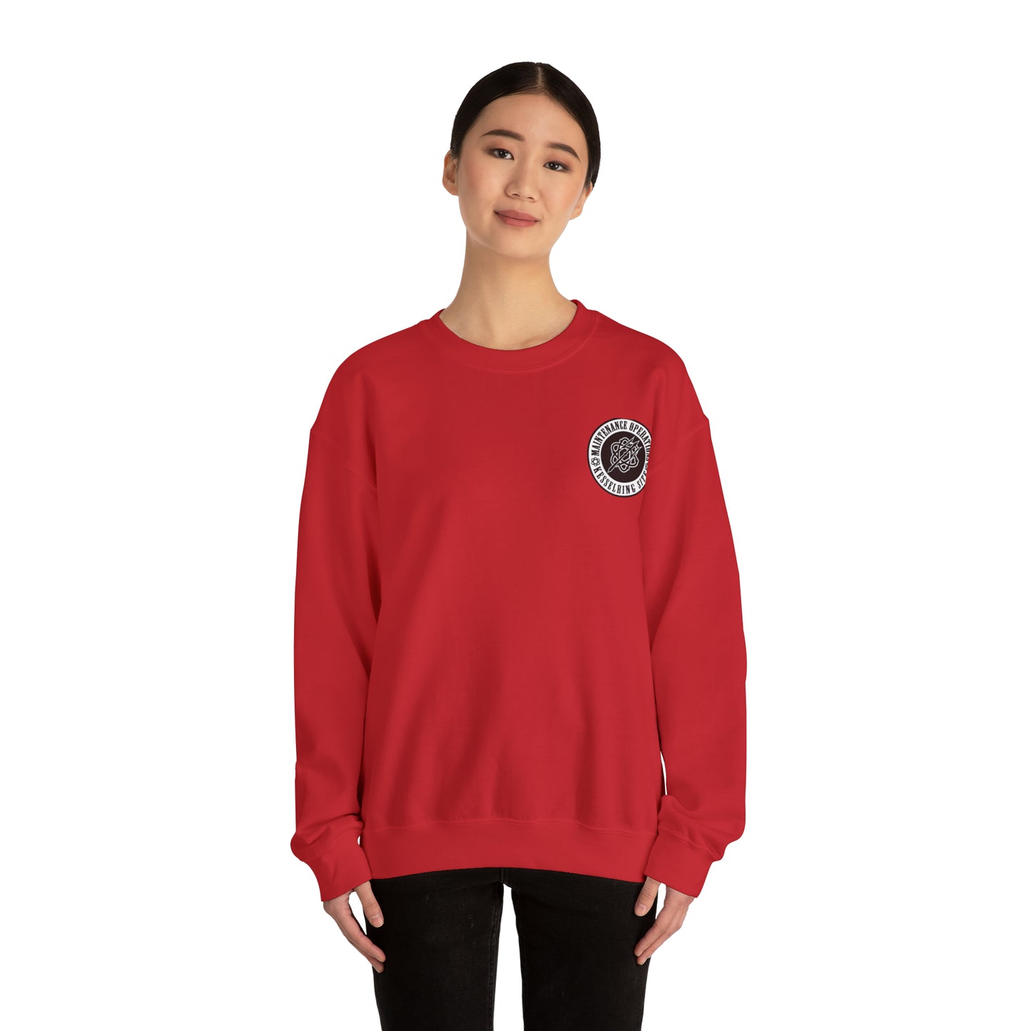 Maintenance operations Heavy Crewneck Sweatshirt