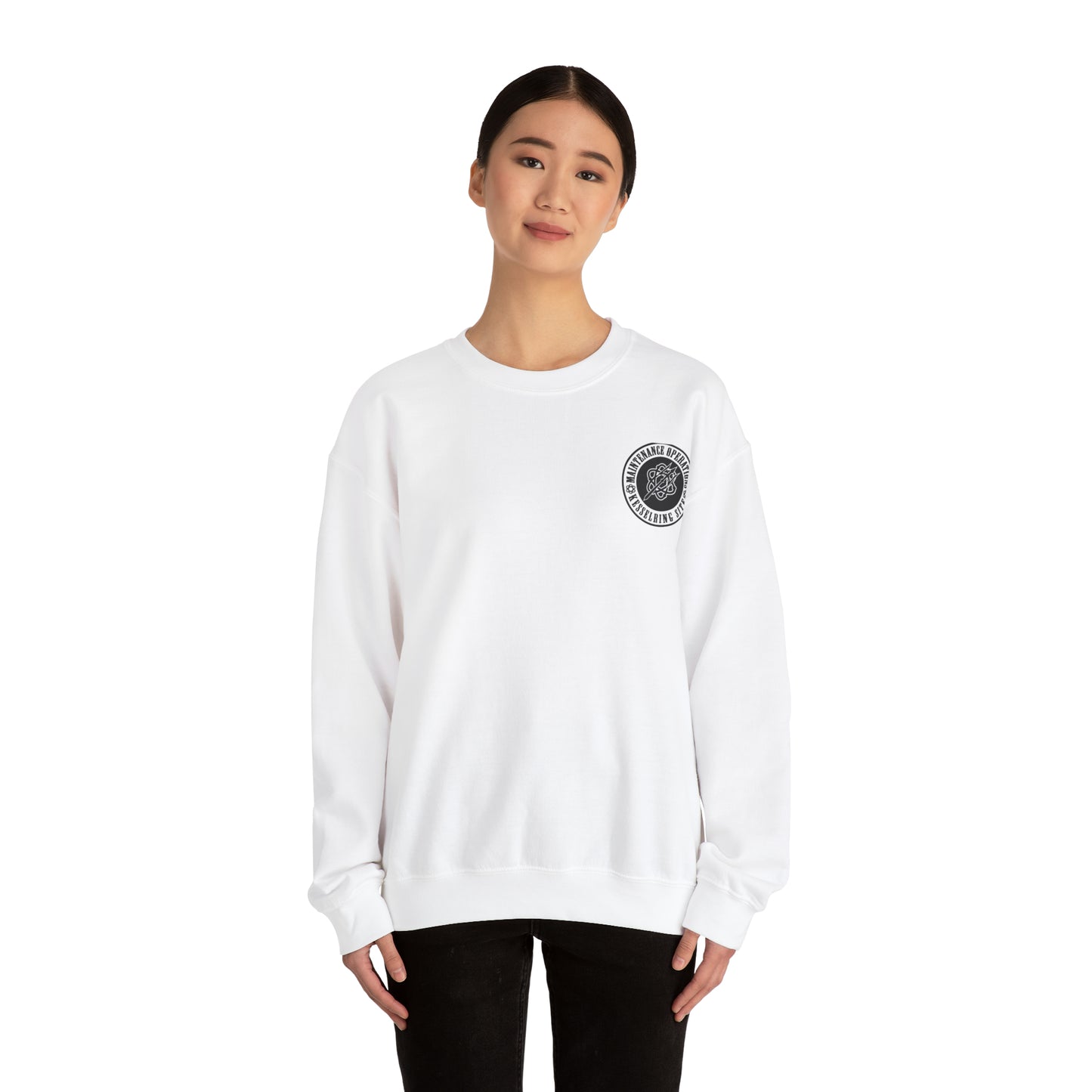 Maintenance operations Heavy Crewneck Sweatshirt